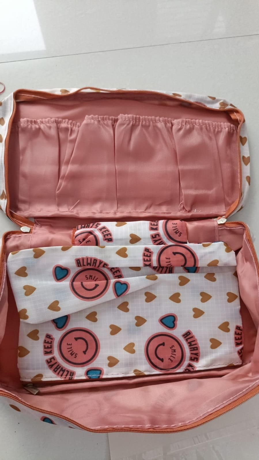 Women's Travel Organizer Bag โ Multipurpose Storage for On-the-Go