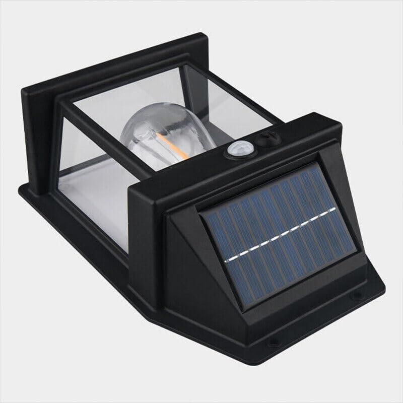 Solar LED Wall Light for Outdoor Use – Weatherproof & Durable