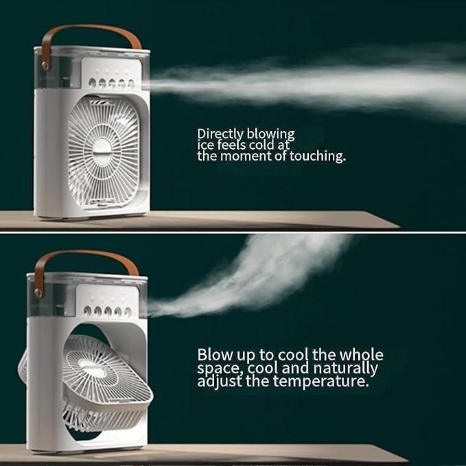 Compact USB Air Cooler Fan – Electric Cooling on the Go