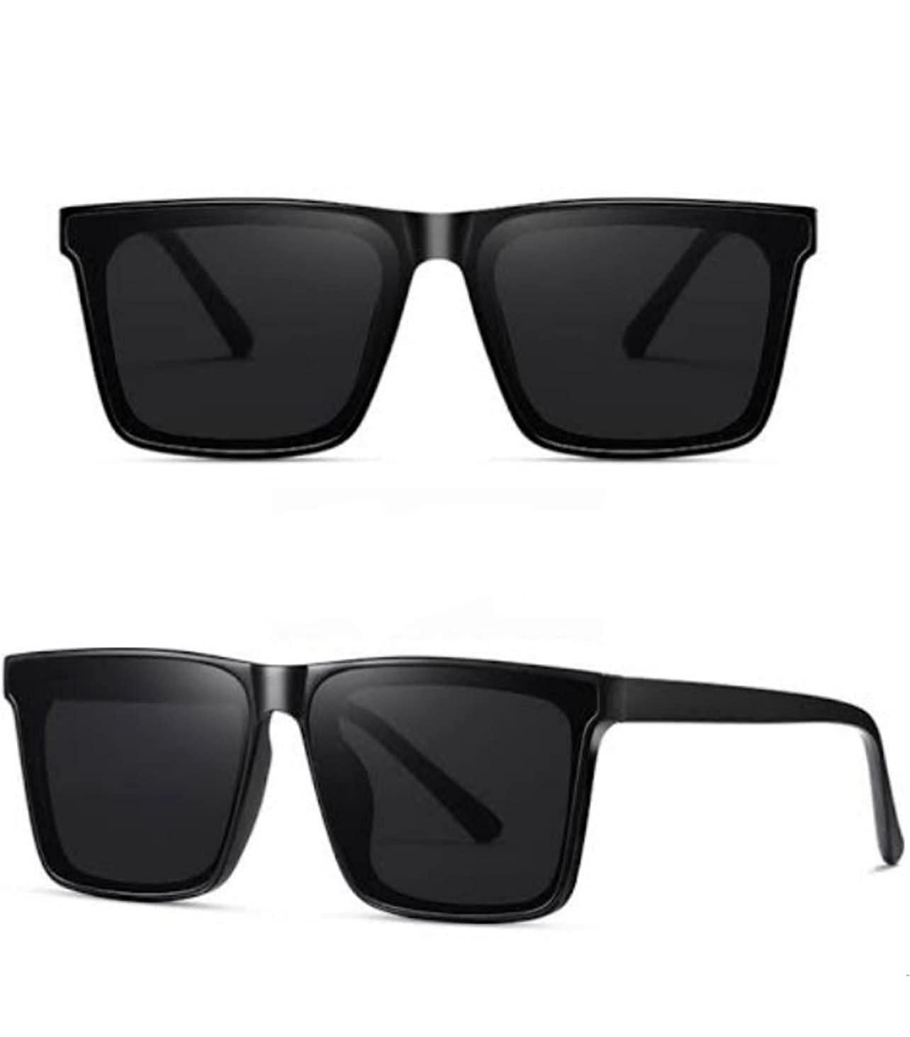 Vintage-Inspired Retro Polarized Square Sunglasses ā Unisex Fashion Eyewear