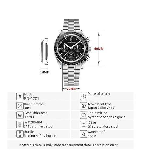 Luxury Menโs Stainless Steel Watch โ Silver Strap, Elegant Analog Design
