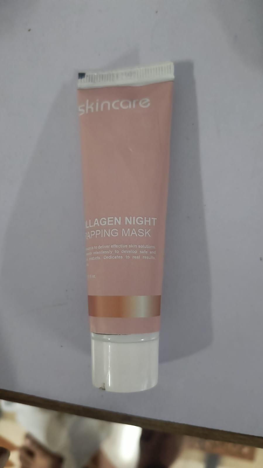 Collagen Peel-Off Night Mask for Face – Anti-Aging & Hydrating (1 Pack)