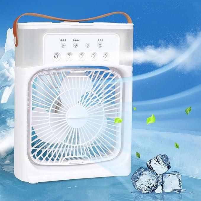 Compact USB Air Cooler Fan – Electric Cooling on the Go