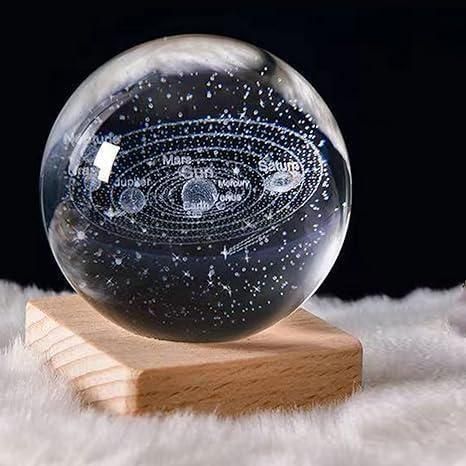 Assorted Design 3D Crystal Lamp Ball β Unique Decorative Lighting