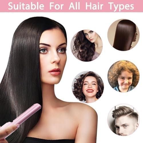 Cordless Electric Hot Comb Hair Straightener