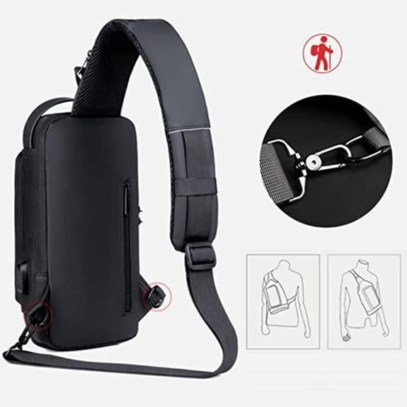 Unisex Sling Bag for Accessories ā Compact Crossbody Travel