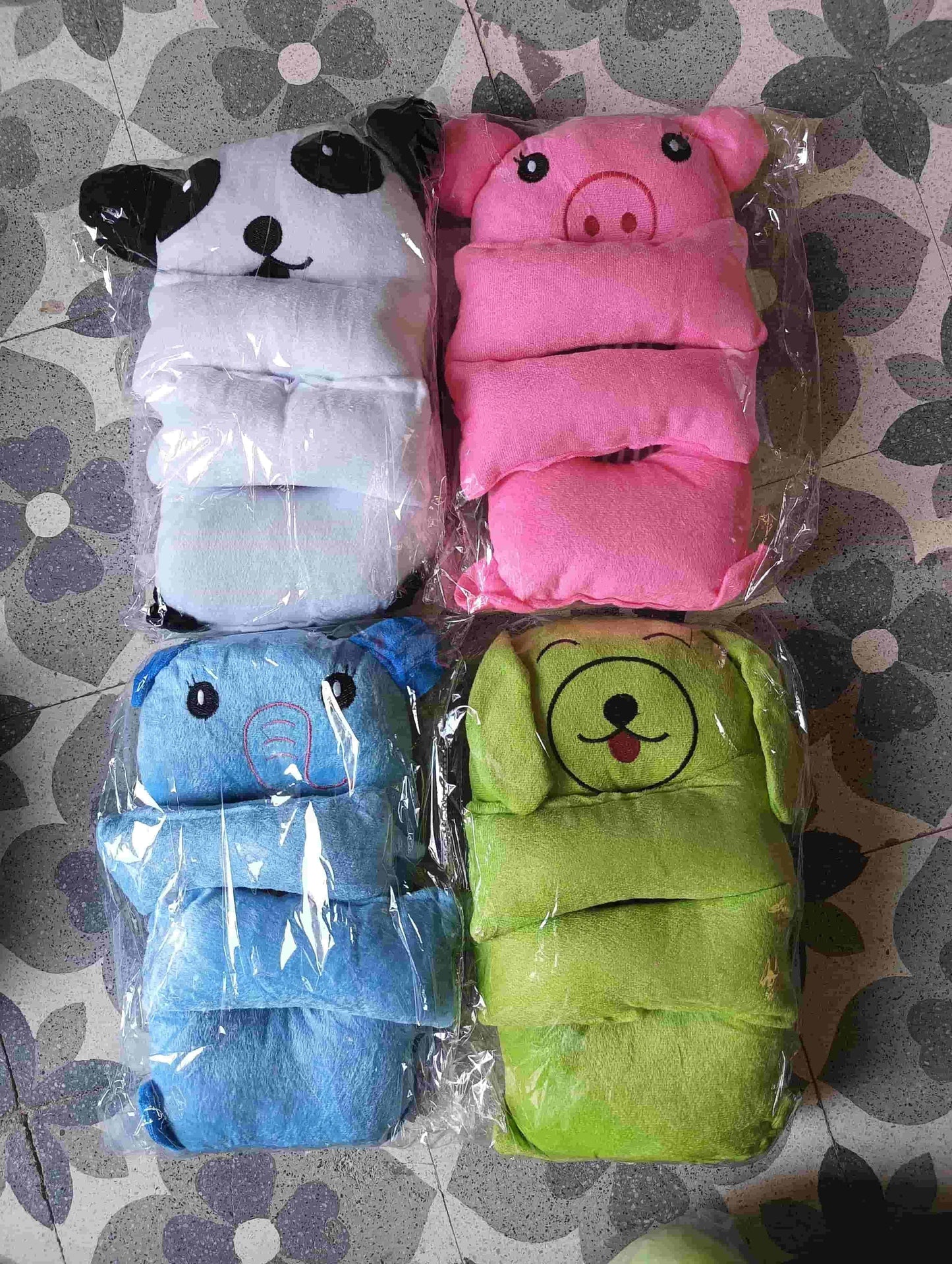 Baby Head Support Pillow – Ergonomic Design, Assorted Colors
