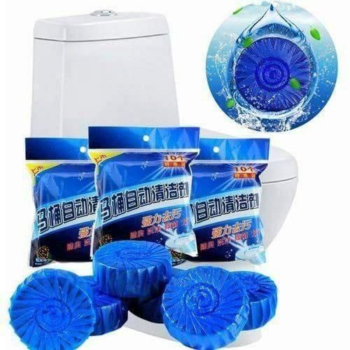 Toilet Cleaning & Deodorizer Tablets โ Pack of 10 Bathroom Cleaner Tablets