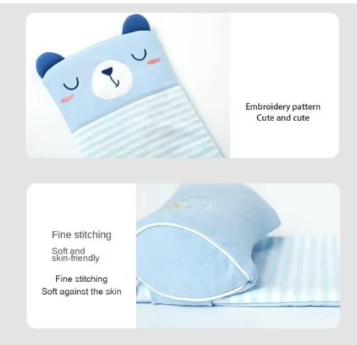 Baby Head Support Pillow – Ergonomic Design, Assorted Colors