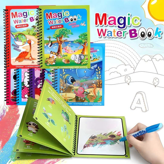 Quick Dry Reusable Magic Water Book – Perfect for Kids & Learning