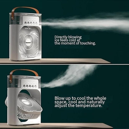 Compact USB Air Cooler Fan – Electric Cooling on the Go