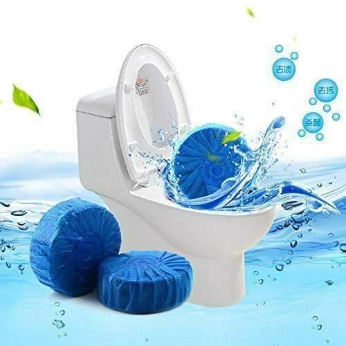 Toilet Cleaning & Deodorizer Tablets – Pack of 10 Bathroom Cleaner Tablets
