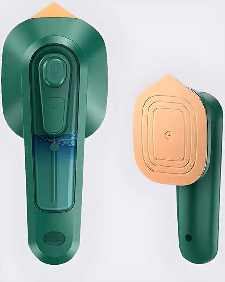 2-in-1 Portable Iron & Steamer – Small Travel Size, Dry & Wet Use for Home & Travel