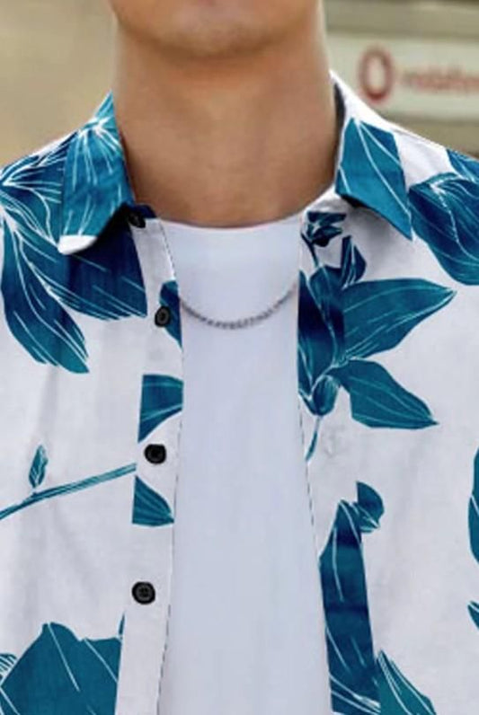 Men’s Stylish Shirt – Half Sleeves, Regular Collar, Casual Fit