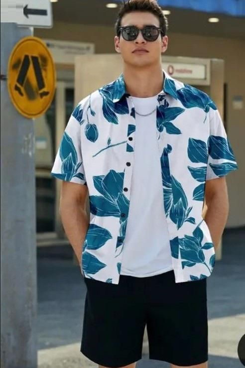 Men’s Stylish Shirt – Half Sleeves, Regular Collar, Casual Fit