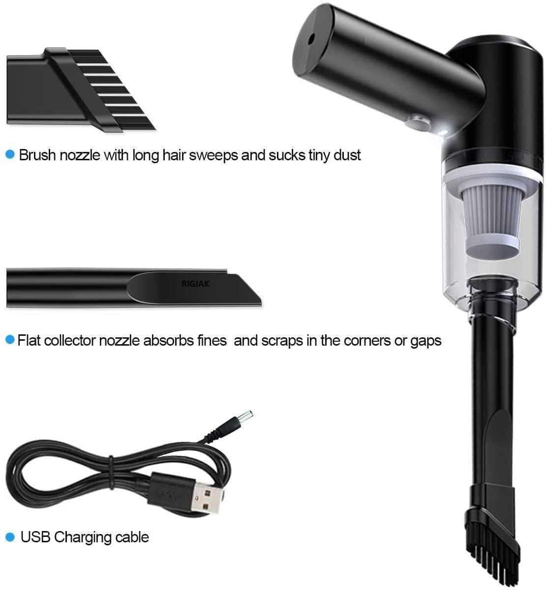 2-in-1 Portable Wireless Air Duster & Vacuum Cleaner – Perfect for Home, Office, Car