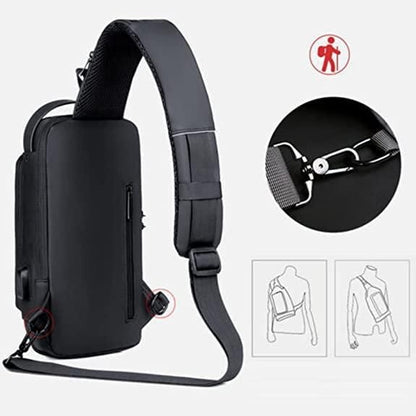 Unisex Sling Bag for Accessories – Compact Crossbody Travel