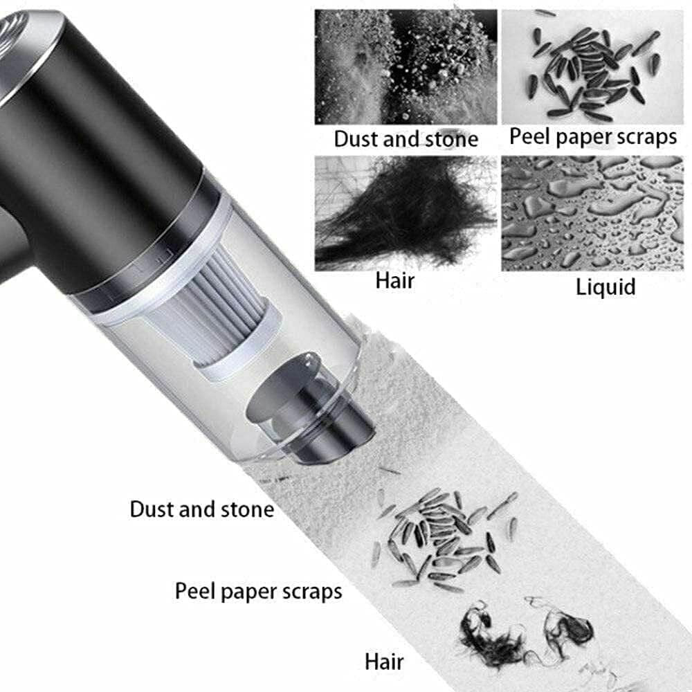 2-in-1 Portable Wireless Air Duster & Vacuum Cleaner – Perfect for Home, Office, Car