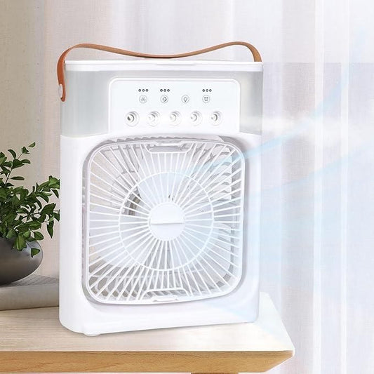 Compact USB Air Cooler Fan – Electric Cooling on the Go
