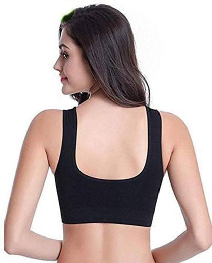 Seamless Multicolor Air Bra for Women – Pack of 3 Everyday Comfort Bras