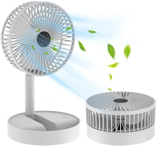 Powerful Rechargeable Table Desk Fan – Fast & Long-Lasting Breeze